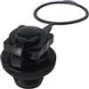 ZMdooreasy Tappo valvola filettata da 22 mm per kayak zattera materasso gonfiabile | Filettatura da 22 mm, design a vite anti-perdite, gonfiaggio rapido, materiale in PVC nero, barca per uso kayak