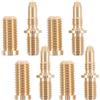 DEEPCRAFF 4 Set Connettore in Ottone per Stecca Biliardo, Giunto a Vite Oro | Finitura Lavorata Precisione, Montaggio senza Attrezzi, Trasmissione Regolare, per Principianti e Persone Basse