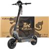 KuKirin G4 Monopattino Elettrico per Adulti, Batteria 60V 20Ah, Autonomia fino a 75 km, Pneumatici Tubeless da 11 inch Tire Doppi Freni a Disco, Sospensioni, Display LED, IP54, Uso in Aree Private