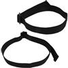 BESPORTBLE 2 Pezzi Cinturino Elastico Sostitutivo per Occhiali Sportivi da Sci Nero | Poliestere Leggero, Alta Elasticità, Resistente All'abrasione, Ricambio Rapido, per Casco Sci