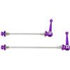 FACULX Sgancio MTB 140/180mm Alluminio CNC Antiscivolo Sgancio MTB 140/180mm | Lega TC4 leggera, bassa conducibilità termica, resistenza, prestazioni per robuste, durevole
