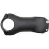 HYAUWETGD Attacco Manubrio Attacco Manubrio per Bicicletta in Fibra di Carbonio per alla Montagna Accessori per Biciclette da Strada Gravel Nero Opaco 31,8 mm Lunghezza 80-110 mm