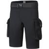 Gdfnmogo Pantaloncini da immersione da uomo 3 mm con fibbia di sicurezza in vita | 3 mm per materiale in neoprene, protezione termica, movimento flessibile, tuffo nuoto, per costruzione durevole