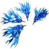DEEPCRAFF Nappine per Manubrio Bici, Streamers Colorati 9,5 Pollici | PP Resistente, Montaggio senza Attrezzi, per Bici senza Pedali e Tricicli, Uso Quotidiano