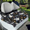 Generic Golf Cart Coprisedili Halloween Ghost Stars | Coprisedili Carrelli Da Golf Traspirante Leggero Golf Cart Coperta Per Club Auto Visite Turistiche