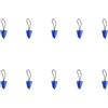 NEIQIUWING Tappo per lenti in silicone per canoa, barca, 40 x 20 mm | Protezione affidabile contro l'ingresso di acqua per le aperture delle lenze su canoe e gommoni.