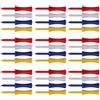 NUOBESTY 100 Pezzi 70mm Tee da Golf in Pp per Pratica Indoor e Outdoor | Base Extra Ampia, Uso Autonomo, Compatibili con Tappetini Driving Range Colore Casuale