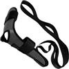 Generic Fascia elastica con passanti per tendine del ginocchio e gamba | Accessorio per allenamento a casa, per esercizi di pilates, ginnastica, donne e uomini e fitness quotidiano
