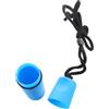 POPETPOP Scatola Asciutta Blu in PP con Lanyard per Snorkeling | Compatta e Resistente alla Pressione, Protegge da Sabbia, Acqua e Sporco, per Gioielli e Monete