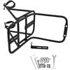 FACULX Supporto Borsa Anteriore Bici Compatibile Scooter e MTB | Lega alluminio leggera, dimensioni compatte 21.5x12.8cm, ideale per viaggi urbani e trekking