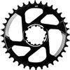 Gettimore Corona in alluminio 34T 6 mm offset per bici in alluminio resistente (36T) | Design a denti larghi e stretti, previene la caduta della catena, si adatta a 104 per pedivelle Bcd, diametro 32T 135 mm