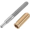 Angoily Prolunga per Stecca da Biliardo in Acciaio Inox Giunto | Adattatore a Sgancio Rapido, per Stecca Snooker e Biliardo, 29g, Accessorio per Gioco Casuale