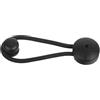 SAFIGLE Fissaggio Nautico in Nylon Nero Antiurto per Coperture Barca | Componenti Metallici di Precisione, Protezione Contro, Montaggio Rapido, per Teli e Cavi Esterni