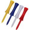 SHERCHPRY 100 Pezzi Tee da Golf Castello 70mm in Pp, Base Extra Larga | Uso Autonomo, per Tappeti Driving Range, Leggero e Ultra Resistente Colore Casuale
