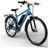 E MOTORAD - RIDE THE ELECTRIC REVOLUTION EMotorad T-Rex Pro | Bicicletta Elettrica MTB 250W | Batteria Rimovibile 13Ah | Autonomia fino a 70 km | Motore 36V 250W | Sospensione da 100 mm | Freni a Disco | Manubrio Integrato con Display i13