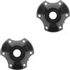BESPORTBLE 2 Pezzi Cestini per Bastoncini da Sci Rimovibili, Accessori Trekking Grigi | Gomma Tpr Resistente All'usura, Protezione Dell'estremità, per Bastoni e Sci, Uso Outdoor