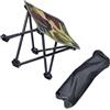 idqwsswt Sgabello da Campeggio Portatile Pratico, Leggero, poggiapiedi per | sedia da pesca, escursionismo, zaino in spalla, eventi, sgabello da campeggio pieghevole, leggero, escursionismo, camminata