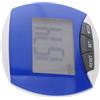 AKOOSY Contapassi Elettronico Portatile Multifunzione Lettura Chiara Blu | Abs, Traccia Distanza e Uso Semplice, per Camminatori e Anziani, Batteria Inclusa