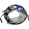 FACULX Rete Target Calcio 60cm Diametro con Cinghie Regabili | Materiale nylon anti-strappo, riutilizzabile, elastico, assorbe colpi forti, leggero 200g