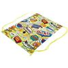 JOINPAYA Zaino Coulisse per Nuoto, Due Spazi Grandi, Argento | Poliestere e Pvc, Scomparto Bagnato Separato, Leggero e Portatile, per Scuola, Palestra, Jogging