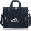 Alytree Borsa per palla da bowling con supporto imbottito per palline, borsa tote da bowling, 2 tasche retrattili, adatta per 1 palla e scarpe fino a uomo taglia 14