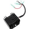 UPALDHOU Raddrizzatore Motore per Barche 6G8 81960 A1 4 Tempi 9,9-15 CV | Lega di Alluminio ABS, Regolatore di Tensione, Uso Motore Fuoribordo, compatibilità 9,9-15 CV, Installazione Diretta