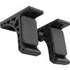 HAKIDZEL Supporto da Parete per Arco Ricurvo Nero ABS 1 Paio | Espositore e Portaoggetti, per Archi e Frecce, Uso in Parete, Accessorio da 1 Coppia