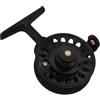 DEEPCRAFF Mulinello da Pesca in ABS Nero, Portatile, Resistente al Freddo | Canne e Filo, Uso in Fiume e Pesca in Mare, Adatto ad Appassionati e Condizioni Variabili