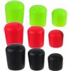 DEEPCRAFF 9 Pezzi Protezione Posteriore per Canna da Pesca in Silicone con Fori di | Design Flessibile e Leggero, Resistente All'usura, Universale, Protegge la Parte Inferiore Dell'asta