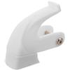 GATHINESS Pad Bianco Freno Posteriore, con Viti per Pattini a Rotelle | Plastica Bianca, Struttura Rinforzata e Rimovibile, per Giovani Principianti, Controllo e Assorbimento
