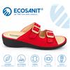 Ecosanit Venre Velcro Foam Flag/Peace Rosso 42