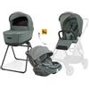 INGLESINA Electa System Quattro con Ovetto Drw-Evo Reclinabile Studio Grey (Telaio escluso)