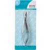 Artemio Pinze di precisione curve forbici in acciaio inox, argento, 7,2 x 1 x 17,2 cm