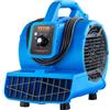 VEVOR Ventilatore Pavimento 1360 Giri/min Ventilatore per Asciuga Moquette Portatile 16,99 m³/min 4 Angoli di Soffio 3 Impostazioni di Velocità per Impianti Idraulici Domestici Commerciali di Pulizia