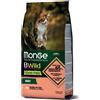 Monge BWild Grain Free - Alimento Completo per Gatti Adulti al Salmone - 1,5kg