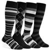 Lucchetti Socks Milano SET DA 4 PAIA DI CALZE UOMO LUNGHE CALDO COTONE COLORATE TENDENZA POIS FANTASIA FASHION MADE IN ITALY
