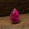 Handmade Exquisite Rubellite Gemma 925 Argento Sterling Handmade Anello All Misura RG-52