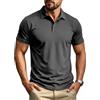 MAGCOMSEN Polo da uomo, a maniche corte, da golf, ad asciugatura rapida, traspirante, per sport all'aria aperta