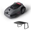 MOVA LiDAX Ultra 800 Robot Tagliaerba con Garage (Spedito Separatamente) | Consigliato 800 m², Mappatura Automatica senza RTK con LiDAR 3D 360° e Visione IA, Taglio Bordi 5 cm, Percorso a U Efficace
