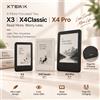 XTEINK X3 X4 Classic Pro: e-reader portatile con tecnologia E Ink, dimensioni ridotte, leggero, ideale per la lettura di libri digitali in viaggio, al lavoro e nella vita di tutti i giorni.