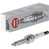 Ngk 5995680 Candela Lzmar8Bi-10 | Iridium, filetto extra lungo 26,5 mm, dado SAE fisso, Ø 10 mm, gap elettrodo 1,00 mm, OEM 95680
