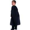 CARNIVAL TOYS Mantello Nero Bambini in Taffetà 90 cm per Travestimenti - Ideale per Halloween e Feste a Tema