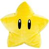 Club Mocchi Mocchi Super Mario Brothers Super Star Mega peluche - 38,1 cm licenza ufficiale Mario film/videogiochi peluche - Super Mario Room Decor - Giocattoli per bambini e ragazze di 3 anni