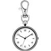 Generisch Spilla per orologio da infermiera, 8,2 x 4 x 0,7 cm, orologio da tasca portatile, unisex, per infermiere, medico, spilla, orologio a catena rotonda