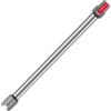 Arcets Tubo Prolunga compatibile per Dyson V7 V8 V10 V11 V15 Asta Telescopico in Alluminio, Lunghezza 72cm, Connettore a Sgancio Rapido - Argento