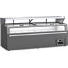Isola refrigerata professionale frigo/freezer con vetri scorrevoli - 646 Litri - -22/+10°C - MANHATTAN BTM 210