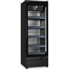 Armadio freezer professionale nero - 1 porta in vetro - Temperatura -22/-18°C - ROMA 68 BT BLK