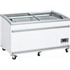 Congelatore a isola professionale con vetri scorrevoli curvi - 588 Litri - -18/-15°C - VF 1450SW