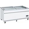 Congelatore a isola professionale con vetri scorrevoli curvi - 783 Litri - -18/-15°C - VF 1850SW