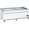 Congelatore a isola professionale con vetri scorrevoli curvi - 905 Litri - -18/-15°C - VF 2100SW